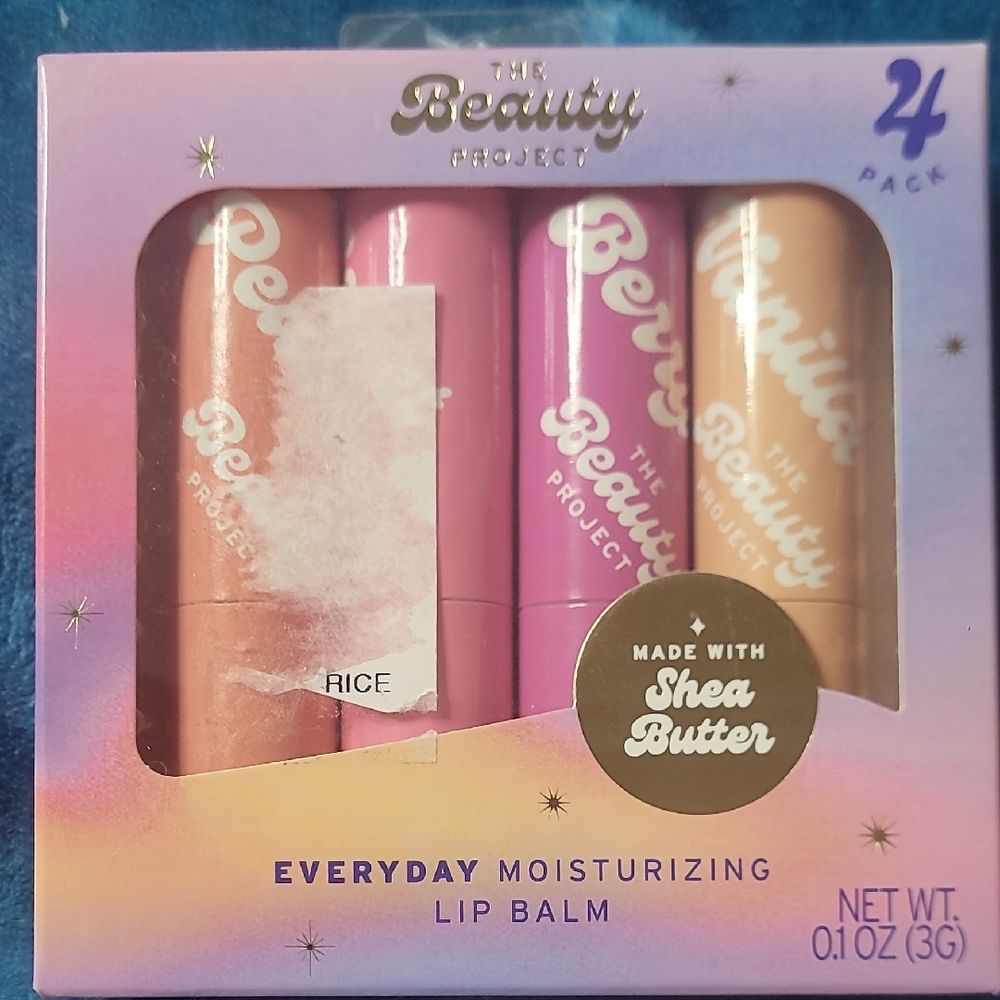 Everyday Moisturizing Lip Balm Set - Pink and Cream